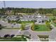 Aerial view of community center with well-manicured landscaping and amenities at 1019 Santiago St, Durham, NC 27703