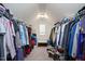 Spacious walk-in closet with ample storage racks and shelving for organization at 103 Foothill Ct, Sanford, NC 27330