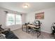 Versatile room, ideal for a home office or study, featuring great natural light at 103 Foothill Ct, Sanford, NC 27330