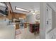 Spacious eat-in kitchen featuring wooden cabinets, stainless appliances, and skylight at 1040 Ivy Ln, Cary, NC 27511