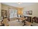 Functional home office with natural light, modern desk, and ample storage at 1413 Lily Creek Dr, Cary, NC 27518
