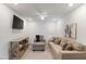 Comfortable living room with a TV, stylish furnishings, and plenty of space for relaxation and entertainment at 273 Millennium Dr, Pittsboro, NC 27312