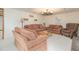Spacious living room with comfortable seating and a warm ambiance at 394 Flanagan Rd, Henderson, NC 27537