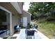 Charming patio with comfortable seating, perfect for relaxing and enjoying the outdoor space off the house at 4224 Vienna Crest Drive Dr, Raleigh, NC 27613