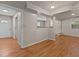 Spacious living room with hardwood floors and an open layout, perfect for entertaining at 4404 Susan Dr, Raleigh, NC 27603