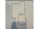 Floor plan illustrating the dimensions of the new area at 451 N Lincoln St, Benson, NC 27504