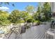 Spacious deck perfect for outdoor entertaining at 506 Currin St, Durham, NC 27703
