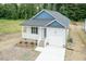 Charming single-story home with a covered porch, attached garage, and a well-manicured front yard at 510 Branch St, Rocky Mount, NC 27801