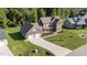 Desirable home with three car garage, long driveway, and lush green landscaping at 543 Allessandra Dr, Clayton, NC 27527