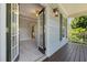 View from balcony overlooking interior of main bedroom, complete with an attached bathroom at 915 Chapanoke Rd, Raleigh, NC 27603