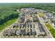 Vibrant community with diverse homes, surrounded by lush greenery and mature trees at 1006 Whistler St, Durham, NC 27713