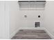 Walk-in closet features wood-look flooring and electrical/plumbing hook ups at 113 Pueblo Dr, Louisburg, NC 27549