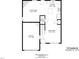 Floor plan showcasing the layout of the kitchen, living room, dining area, bathroom, and garage at 147 Sunfish St, Smithfield, NC 27577