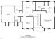 Floorplan with detailed measurements of each room including bedrooms, baths, and office at 149 Great Oak Dr, Garner, NC 27529