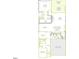 Floor plan layout showcasing the home's room placements at 160 Serene Xing, Fuquay Varina, NC 27526