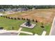 Community playground with play equipment and open space in a new neighborhood at 165 Hickory Grv Dr, Sanford, NC 27330