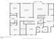 Second floor plan of the house layout at 165 Sutherland Dr, Franklinton, NC 27525