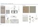 A selection of interior options for new home buyers to choose from at 2301 Edenberry Ln, Fuquay Varina, NC 27526
