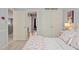 Comfortable bedroom with access to other rooms, featuring closet space and soft decor at 2941 Grandview Heights Lane Ln, Raleigh, NC 27614