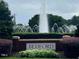 Bedford entrance sign with a fountain and manicured landscaping at 2941 Grandview Heights Lane Ln, Raleigh, NC 27614