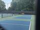 Well-maintained pickleball courts providing a recreational space for sports and community engagement at 2941 Grandview Heights Lane Ln, Raleigh, NC 27614