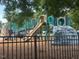 Community playground area with climbing features and a slide, creating a fun space for children at 2941 Grandview Heights Lane Ln, Raleigh, NC 27614
