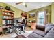 Comfortable bedroom with an office space and plenty of storage at 3217 Enchanting Way, Raleigh, NC 27616