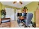 Comfortable bedroom featuring a home office, chair and couch at 3217 Enchanting Way, Raleigh, NC 27616