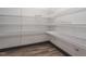 Walk-in pantry with wire shelving at 335 Glenn St, Franklinton, NC 27525