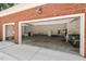 Spacious garage with ample storage, organization space, and dual garage doors at 3606 Dairy Pond Pl, Durham, NC 27705