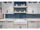 Close-up of sink and backsplash in kitchen at 4412 Pamlico Dr, Raleigh, NC 27609
