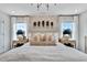 Comfortable bedroom with a king-sized bed, stylish nightstands, and decorative accents that create a relaxing space at 5032 Jowetts Walk Dr # 26, Cary, NC 27519