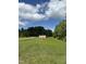 Distant view of a building with a flat roof set within a large grassy lot under a partly cloudy sky at 5934 Boston Rd, Roxboro, NC 27574