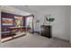 Bright dining room featuring hardwood floors, contemporary lighting and window views at 7 Faircroft Ct, Durham, NC 27703