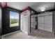 Walk-in closet featuring custom shelving and unique design elements at 7 Faircroft Ct, Durham, NC 27703