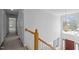 Foyer featuring a stunning window and chandelier over the home's front door at 8 Summertime Ct, Durham, NC 27707