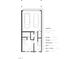 Floor plan showing layout of first floor with garage, office, and storage spaces with square footage at 1017 N Buchanan Blvd # A, Durham, NC 27701