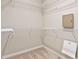 Walk-in closet equipped with white wire shelving, providing ample storage space at 112 Sabiston Ct, Cary, NC 27519