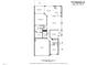 Detailed floor plan showcasing the layout of the house at 112 Sabiston Ct, Cary, NC 27519