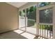 View of the screened-in back patio offering a serene outdoor space at 112 Sabiston Ct, Cary, NC 27519