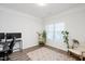 Bright home office with natural light, perfect for remote work or study at 1125 Russet Ln, Apex, NC 27523