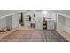 Spacious laundry area with sink, washer, dryer, and storage space at 120 E Laurenbrook Ct, Cary, NC 27518