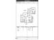 Detailed floor plan outlining the layout of the home, including room dimensions and key features at 1409 Valley, Durham, NC 27707