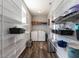 Spacious pantry with organized shelving for storing food and household essentials at 157 E Wilson St, Clayton, NC 27520