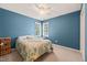 Bedroom featuring lots of natural light with an airy feel and neutral carpeting at 1617 Heritage Garden St, Wake Forest, NC 27587