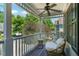 Cozy front porch with seating area and scenic views offering a relaxing outdoor space at 1617 Heritage Garden St, Wake Forest, NC 27587
