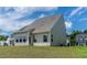 View of home's exterior and back yard at 1745 Ripley Woods St, Wake Forest, NC 27587