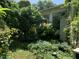 Backyard features mature foliage and landscaping around the property at 1800 Avondale Dr, Durham, NC 27701