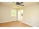 Neutral bedroom with hardwood floors and an en-suite bathroom at 1815 Chandellay Dr, Durham, NC 27705