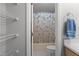 Bathroom with combination tub and shower at 1815 Crystal Downs Lane, Raleigh, NC 27604